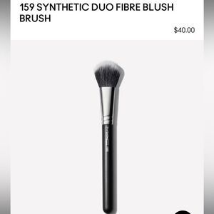 MAC 159 SYNTHETIC DUO FIBRE BLUSH BRUSH MADE IN JAPAN